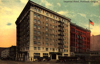 Getting there and the Imperial Hotel